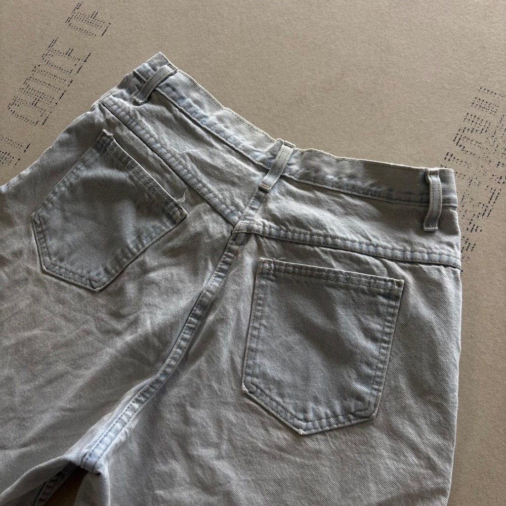 Vintage Light Wash Denim jorts
